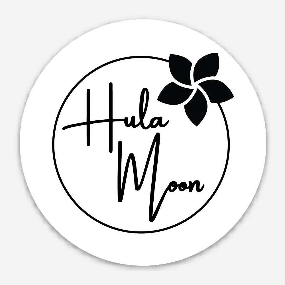 Hula Moon Logo Sticker