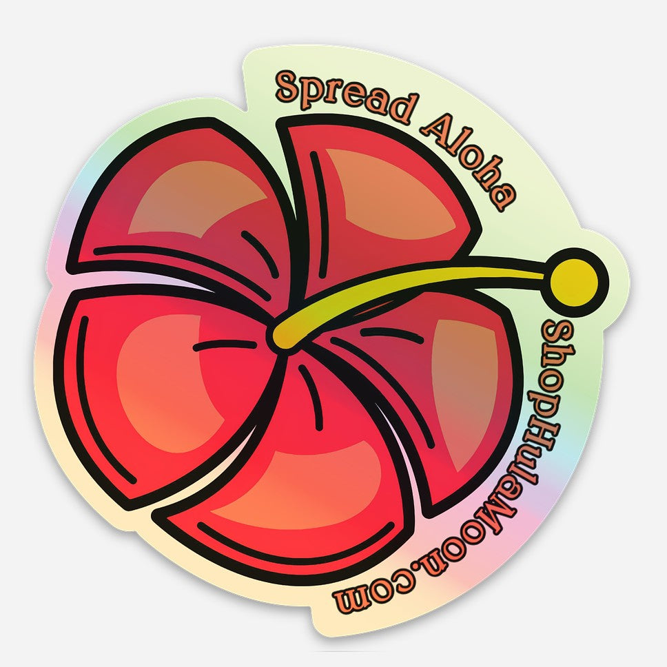 Spread Aloha Sticker
